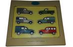 Puzzle en bois voitures Citroen 2cv Fourgonnettes Neuf, Enfants & Bébés, Autres types, Enlèvement ou Envoi, Neuf
