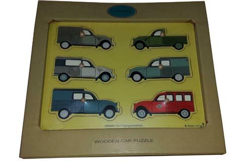 Puzzle en bois voitures Citroen 2cv Fourgonnettes Neuf, Enfants & Bébés, Jouets | Jouets en bois, Neuf, Autres types, Enlèvement ou Envoi