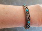 Verzilverde vintage armband., Ophalen, Staal, Zo goed als nieuw, Met bedels of kralen