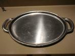 inox ovaal schotel 60 cm, Huis en Inrichting, Keuken | Servies, Ophalen of Verzenden, Zo goed als nieuw, Schaal of Schalen