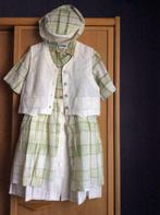 Mooi feestkleedje met bijpassend hoedje en gilet, Enlèvement, Comme neuf, Fille