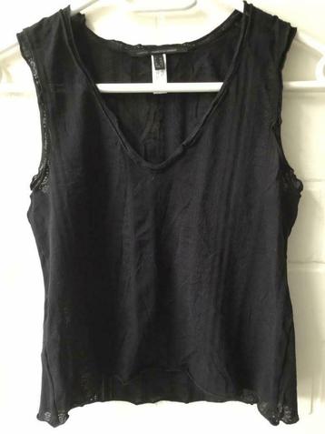 Top MARITHE FRANÇOIS GIRBAUD, Marithé François Girbaud, Comme neuf, Taille 36 (S), Noir