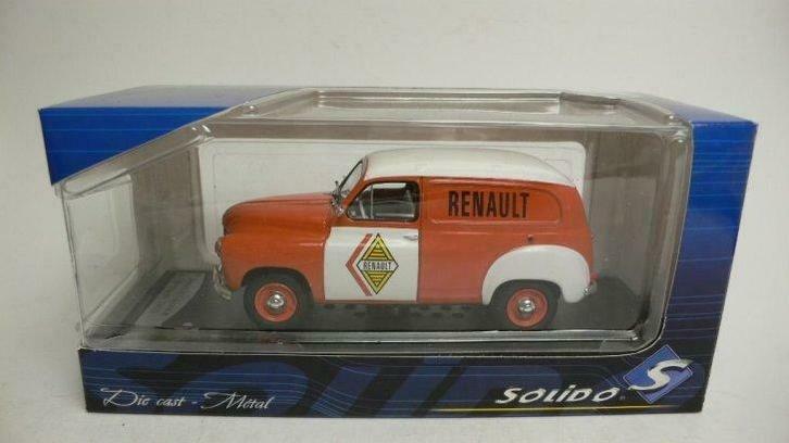 1:43 Solido Renault Colorale bestelwagen 1953, Hobby en Vrije tijd, Modelbouw | Auto's en Voertuigen, Nieuw, Auto, Ophalen of Verzenden