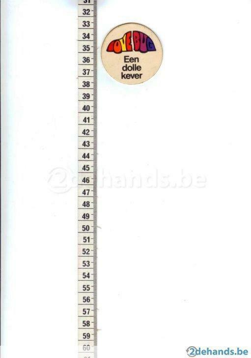 love bug - een dolle kever - volkswagen sticker, Verzamelen, Merken en Reclamevoorwerpen, Nieuw