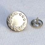 boutons Jean's 17 mm argent brillant ou boutons célibataire, Hobby & Loisirs créatifs, Bouton ou Boutons, Enlèvement ou Envoi