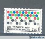 Frankrijk 1985 50e anniv. de la Télévision postfris, Timbres & Monnaies, Non oblitéré