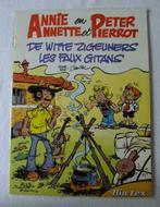Tweetalige NL/FR strip: Annie en Peter - De witte zigeuners, Boeken, Ophalen of Verzenden, Zo goed als nieuw, Eén stripboek