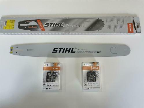 Stihl zaagblad rollomatic es 63cm + 2 kettingen nieuw!, Tuin en Terras, Brandhout, Ophalen of Verzenden