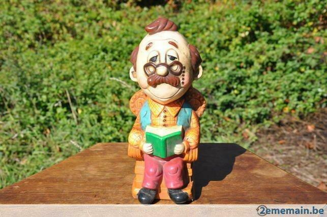 grande tirelire grand père, Collections, Enlèvement ou Envoi, Utilisé