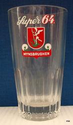 bier brouwerij glas  Mynsbrughen Super 64, Verzamelen, Ophalen of Verzenden, Zo goed als nieuw, Bierglas