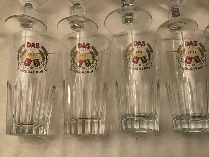 Hoegaarden bierglazen, Verzamelen, Biermerken, Nieuw, Flesje(s), Ophalen of Verzenden