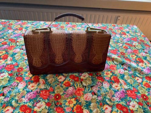 Sac en crocodile, Handtassen en Accessoires, Tassen | Damestassen, Gebruikt, Ophalen