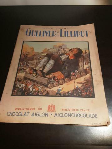 Aiglon album complet chromos Gulliver Lilliput, Enlèvement ou Envoi, Utilisé