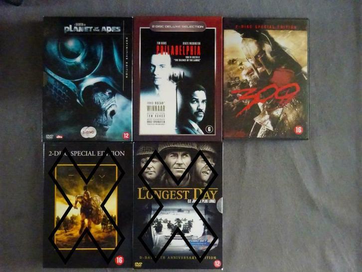 2 disc special edition DVD's te koop aan 3€ het stuk Deel 2, CD & DVD, DVD | Autres DVD, Enlèvement ou Envoi
