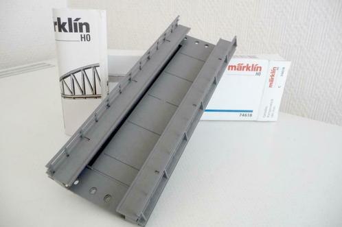 74618 MARKLIN - 1 x - STRAIGHT BRIDGE RAMP/RAMPE D'ACCES DRO, Hobby & Loisirs créatifs, Trains miniatures | HO, Neuf, Rails, Märklin