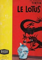 Vinyle 20 cm - Tintin - "'Le Lotus Bleu", Comme neuf, À partir de 10 ans, Envoi, Fable ou Conte (de fées)