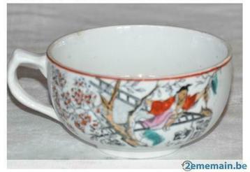 tasse à chocolat AMC wasmuel decor japonisant