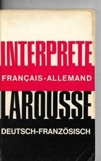 Interprete Français - Allemand, Livres, Livres d'étude & Cours, Utilisé, Autres niveaux, Enlèvement ou Envoi