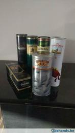 whisky kokers - ijzeren  - 6 stuk, Ophalen of Verzenden, Gebruikt