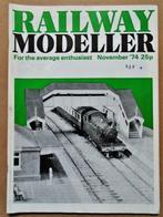 Railway Modeller, For the average enthousiast, November '74, Overige merken, Gelijkstroom of Wisselstroom, UK-Magazine, Gebruikt