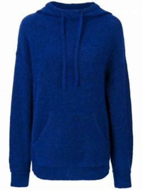 Nieuwstaat koningsblauwe hoodie By Malene Birger, Kleding | Dames, Truien en Vesten, Zo goed als nieuw, Maat 36 (S), Blauw, Verzenden