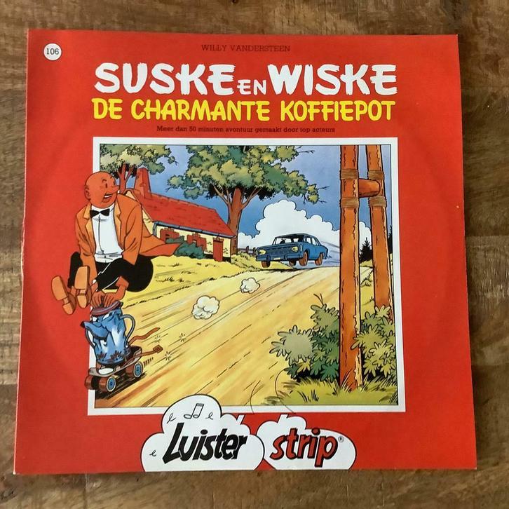 ♦️S&W 🗯 De charmante koffiepot 🎶, Verzamelen, Stripfiguren, Gebruikt, Suske en Wiske, Ophalen of Verzenden