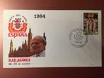 Postzegels FDC Spanje - Paus 2, Ophalen of Verzenden, Gestempeld