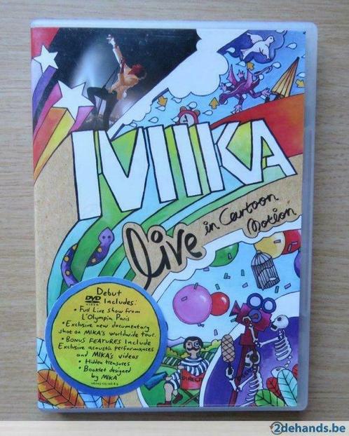 DVD Mika - Live in Cartoon Motion (Uit: 2007), CD & DVD, DVD | Musique & Concerts, Envoi