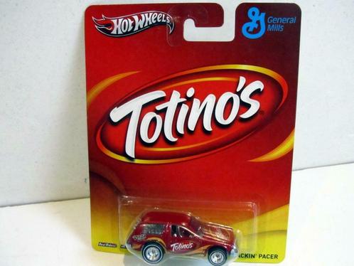 '77 Packin' Pacer Hot Wheels "Totino's Pizza" Real Riders, Hobby & Loisirs créatifs, Voitures miniatures | Échelles Autre, Neuf