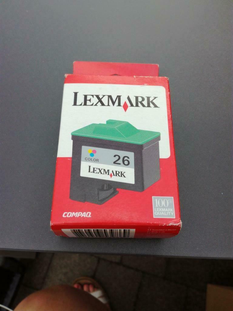 Te koop: inktcartridge kleur Lexmark, Ophalen, Zo goed als nieuw, Cartridge