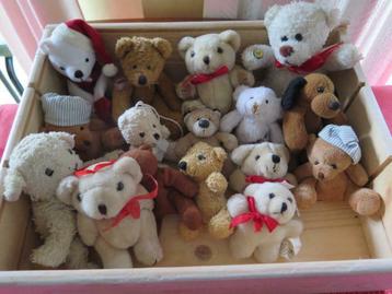 kleine teddyberen, Kinderen en Baby's, Speelgoed | Knuffels en Pluche, Ophalen of Verzenden, Zo goed als nieuw, Beer