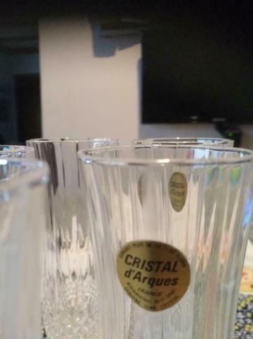 cristallen glazen beschikbaar voor biedingen