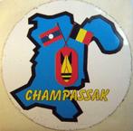 Militaria Sticker Belgische ontmijners in Laos F324, Verzamelen, Ophalen, Overige soorten, Overige typen