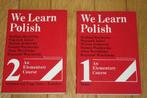 Leer de poolse taal (6 boeken & electronische vertaler), Overige niveaus, Ophalen of Verzenden, Zo goed als nieuw
