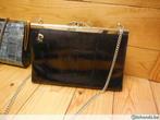 Handtas in slangenleer retro / vintage, Handtassen en Accessoires, Tassen | Damestassen, Nieuw