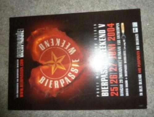 # magazine BIERPASSIE WEEKEND 25 26 27 juni 2004 Antwerpen, Verzamelen, Biermerken, Gebruikt, Overige typen, Overige merken, Ophalen of Verzenden