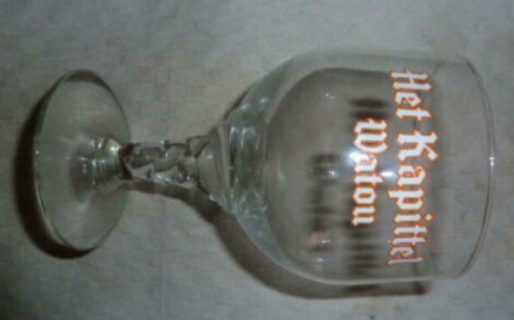 #A bier glas HET KAPITTEL - WATOU Leroy Breweries - Watou, Verzamelen, Glas en Drinkglazen, Nieuw, Bierglas, Ophalen of Verzenden