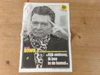 Bewaarbijlage David Bowie, Verzamelen, Ophalen of Verzenden, Boek, Tijdschrift of Artikel