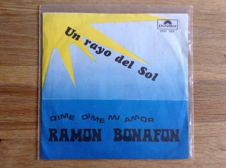 single ramon bonafon, Cd's en Dvd's, Vinyl Singles, Single, Overige genres, 7 inch, Ophalen of Verzenden
