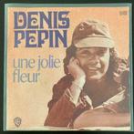 7" Denis Pepin - Une Jolie Fleur (WARNER BROS. 1974) VG+, Single, Utilisé, Pop, 7 pouces
