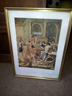 Lithografie  Mirabello Cavalori, Ophalen of Verzenden, Zo goed als nieuw, Prent