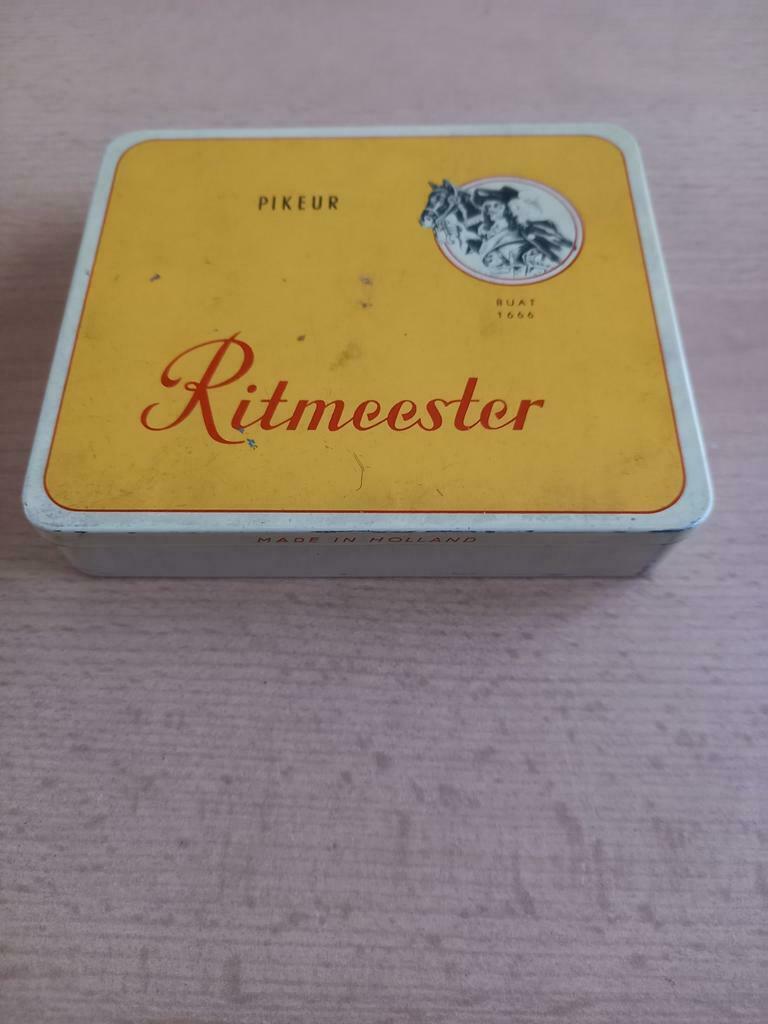 Boîte cigares métal, Collections, Boîte en métal, Enlèvement, Utilisé