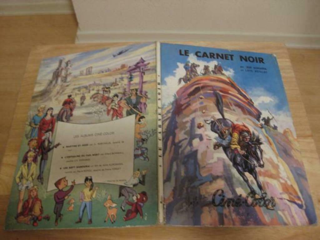 BD oubliée Le Carnet noir (Bill Jourdan) EO 1957, Livres, BD, Utilisé, Plusieurs BD, Enlèvement ou Envoi