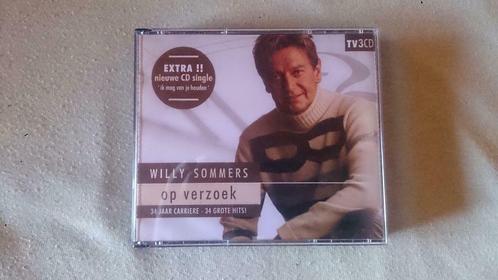 Willy sommers - op verzoek cd 2 heeft kleine beschadiging., CD & DVD, CD | Néerlandophone, Enlèvement ou Envoi
