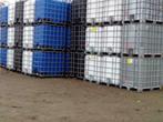 IBC containers, alle uitvoeringen, 100% zuiver, 60€ tot 150€, Jardin & Terrasse, Barils de pluie, Avec robinet, Comme neuf, Synthétique
