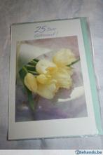 Nieuw  !  Hallmark kaarten (25 jaar getrouwd) en envelop, Verzamelen, Ophalen of Verzenden, Nieuw