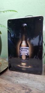 Metalen reclamebord Corona bier, Nieuw, Overige merken, Reclamebord, Plaat of Schild, Verzenden