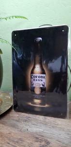 Metalen reclamebord Corona bier, Verzamelen, Biermerken, Verzenden, Nieuw, Reclamebord, Plaat of Schild, Overige merken