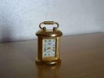 Vintage goudkleurige kleine SM klok van Quartz, Enlèvement ou Envoi