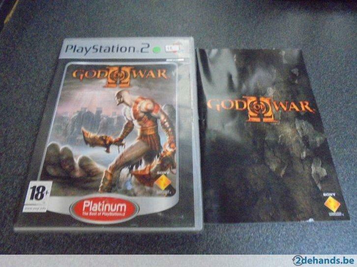 Playstation 2 God of War (orig-compleet), Consoles de jeu & Jeux vidéo, Jeux | Sony PlayStation 2, Utilisé, Enlèvement ou Envoi